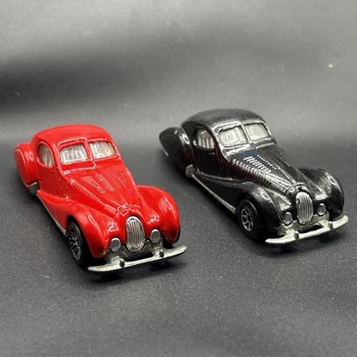 1987 HOT WHEELS Red Black 1937 ROLLS-ROYCE TALBOT PHANTOM Mattel Diecast 1:64(2) - Image 1 of 4