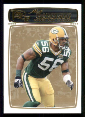 2008 Topps Rookie Progression Gold #155 Nick Barnett /199 - Image 1 of 2