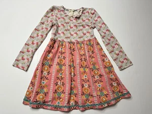 Matilda Jane Once Upon A Time Ring Of Flowers Dress Size 8 - Picture 1 of 3