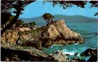 Midway Point Carmel Bay California Vintage Chrome Postcard Unposted A53