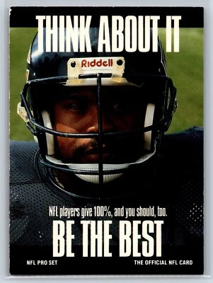 1991 Pro Set Mike Singletary Chicago Bears #728 - Image 1 of 2