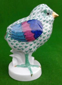 HEREND EMERALD GREEN FISHNET CHICK - 5034. - Picture 1 of 23