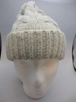 Sombrero de invierno Charter Club para mujer gris/plateado tejido suave nuevo con etiquetas Foto 1 de 3