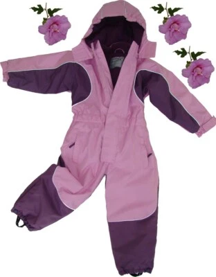 MAYLYNN Kuscheliger Schneeanzug Skianzug rosa atmungsaktiv und wasserdicht 5000mm