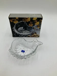 Studio Nova 6" Glass Candy Dish Made in Japan Fish Ocean's Gift - Picture 1 of 8
