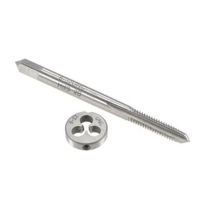 Set rubinetto e matrice HSS 8-32 UNC CNC rubinetto passo filettato e 8-32 UNC die mano destra - Foto 1 di 1