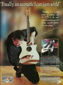 Anuncio de guitarra acústica Jefferson Starship Craig Chaquico Signature Carvin AC375 - Imagen 1 de 3