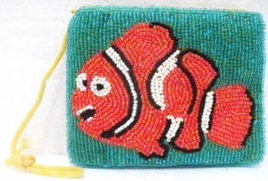 Nemo "Portafoglio a Perline" Chiusura con lampo - Scomparto Interno Unico - Imagen 1 de 2