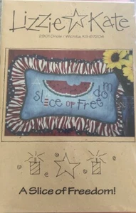 Lizzie Kate A SLICE OF FREEDOM Kreuzstichmuster - Wassermelone, patriotisch, #029 - Bild 1 von 2