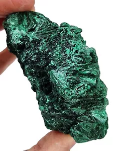 Velvet Malachite Fibrous Specimen from the Congo 240 grams - Picture 1 of 5