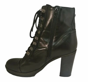 G by GUESS BOOTS 10M LACE ZIP AND BUCKLE 3.75" HEEL- Great Condition - Picture 1 of 8