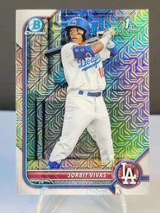 Bowman Mega Box 2022 Jorbit Vivas #BCP-24 Rifrattore Mojo - Foto 1 di 2