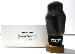 KT66 OSRAM Rivestito nero Made in England Amplitrex testato 1 pz - Foto 1 di 4