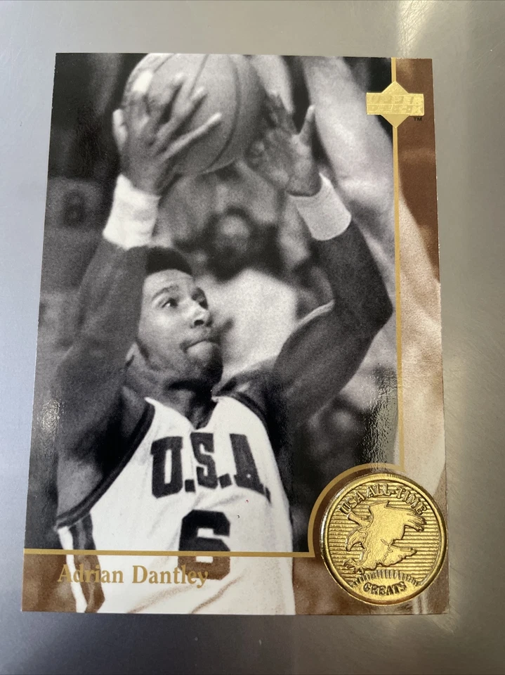 1994 Upper Deck USA Gold Medal #88 Adrian Dantley/USAB Greats - Image 1 of 2