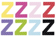 JaBaDaBaDo Kinderzimmer Buchstabe Z (Farbauswahl)