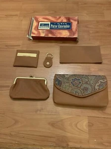 5 Pc Set Ronte' Of Beverly Hills Clutch Coin Purse Ensemble - Picture 1 of 11
