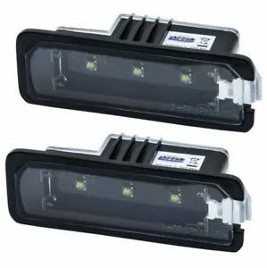 Illuminazione targa Cree Led alluminio per VW Golf 4, 5, 6, 7 berlina + cabriolet - Foto 1 di 5