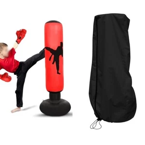 Sleek Black Punching Bag Protective Cover Designed for Outdoor Storage - Picture 1 of 36