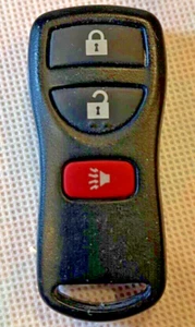 Nissan Original 3 Button FOB FCC ID: CWTWB1U733 - Picture 1 of 3