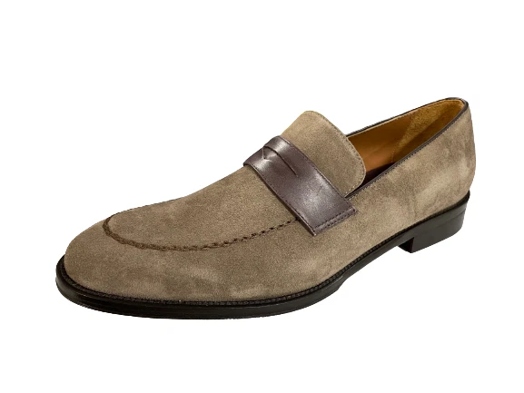 Bruno Magli Arezzo Taupe Suede - Size: 9M - Image 1 of 1