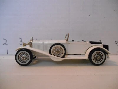 Matchbox Y-16 1928 Mercedes Benz SS (white) Lesney 1972 Yesteryear - Image 1 of 4