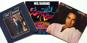 Neil Diamond Vinyl records Beautiful Noise, September Morn Bundle 3x lot - Picture 1 of 22
