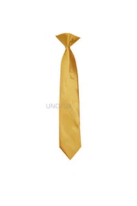 Satin Clip On Tie for Baby Toddler Kid Teen Boy Formal Tuxedo Suit 23 Color Pick - Picture 1 of 47