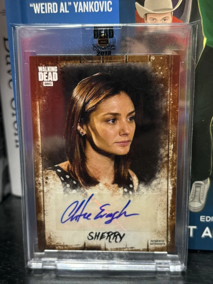 2018 Topps Walking Dead Autograph Collection CHRISTINE EVANGELISTA AUTO #d/25 - Image 1 of 1