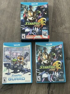Star Fox Zero + Star Fox Guard (Wii U, 2016) Tested & Works - Picture 1 of 9