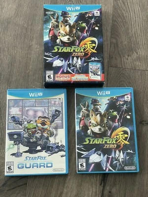 Star Fox Zero + Star Fox Guard (Wii U, 2016) Tested & Works - Image 1 of 4