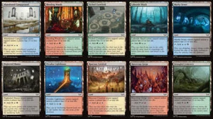 Duskmourn: House of Horror Dual Land set (1 ciascuno di 10) MTG Magic - Foto 1 di 1