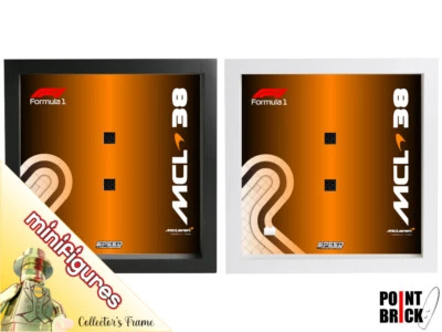 Cornice Display 27cm per LEGO 77251 McLaren F1 Team MCL38