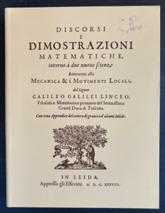Discorsi e dimostrazioni matematiche Intorno a due nuove scienze attinenti alla - Picture 1 of 6