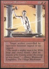 1x Hyperion Blacksmith LP, English MTG Legends