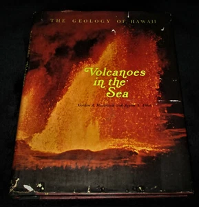 VULKANE IM MEER, GEOLOGIE VON HAWAII HC 1974 Macdonald & Abbott - Bild 1 von 12