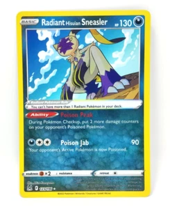 Radiant Hisuian Sneasler - 123/196 Lost Origin - Ultra Rare - Pokemon TCG - NM/M - Picture 1 of 4