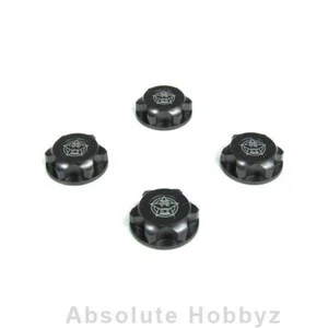 Tekno Wheel Nuts (RC Logo, 17mm, serrated, gun metal, 4pcs) - TKR5116C - Picture 1 of 1