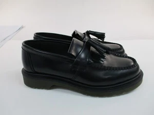 Doc Dr. Martens Adrian Black Tassel Loafer Men’s Size 5 Women 6 - Picture 1 of 12