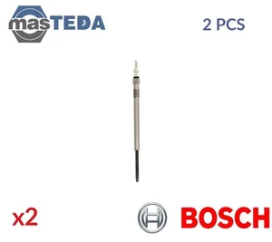 F 002 G50 048 ENGINE GLOW PLUGS BOSCH 2PCS FOR PEUGEOT BOXER 3L,2.3L - Picture 1 of 9
