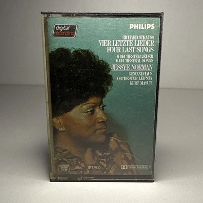 Richard Strauss, Norman: Vier Letzte Lieder / 6 Orchesterlieder - Cassette Tape - Image 1 of 4