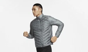 FB7556-084 $275 (S) Nike Therma-FIT ADV AeroLoft Men's Repel Down Running Jacket - Picture 1 of 12
