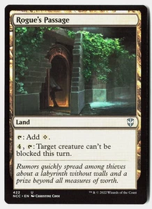 MTG - Rogue's Passage 422 Near Mint Commander: Streets of New Capenna - Picture 1 of 2