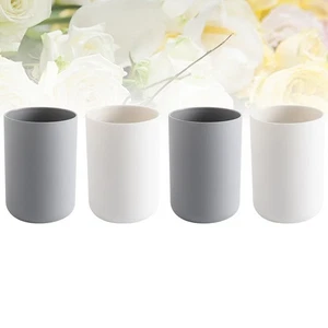  4 PCS Toothbrush Holder for Bathrooms Drinking Cups Travel Gargle - Picture 1 of 11
