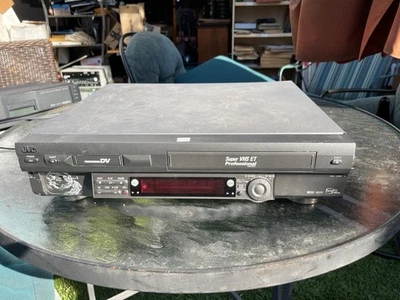 JVC SR-VS30U-VS30 MiniDV Mini DV SVHS ET Reproductor Grabador Doble Cubierta VCR HR-DVS3U Foto 1 de 4