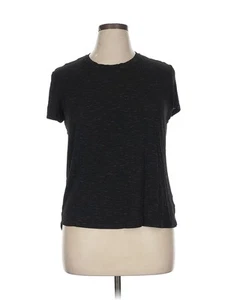 Avia Women Gray Short Sleeve T-Shirt XL - Picture 1 of 4