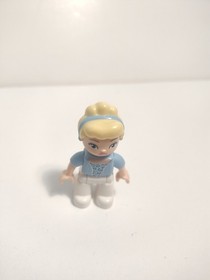 Lego Duplo Cinderella Figure Disney Princess Light Blue Headband Ty35