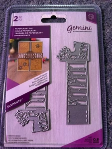 CRAFTERS COMPANION GEMINI ELEMENTS 2 DIES FOREST FRIENDS WEIHNACHTEN - Bild 1 von 1
