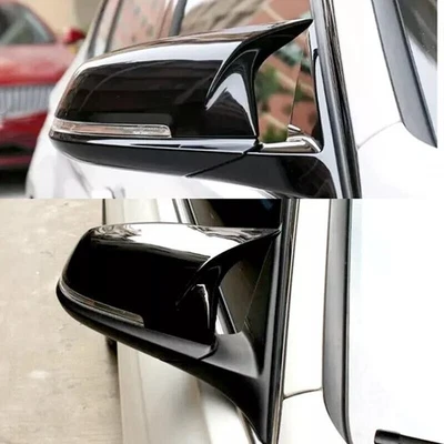 2x Tapas de cubierta de espejo estilo M3 negro para BMW F30 F31 320i 328i 330i 335i 340i EE. UU. Foto 1 de 4