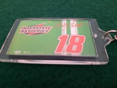 Bobby Labonte #18 Interstate Batteries Keychain - Image 1 of 2