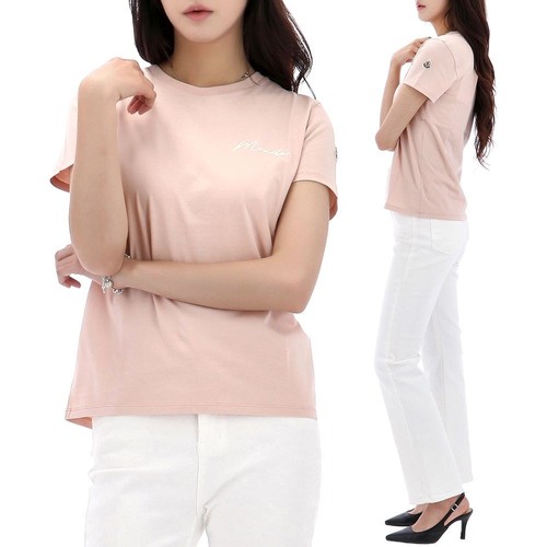 T shirt Moncler logo patch manica corta adulto taglia 140679468